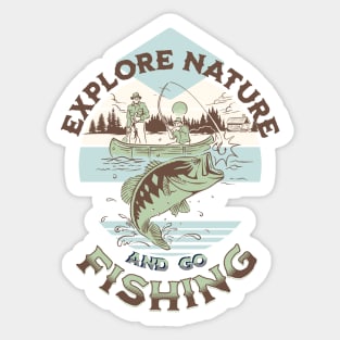 Exploring Nature Sticker